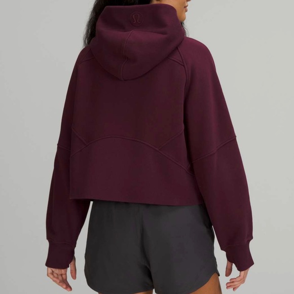 NWOT Lululemon Scuba Oversized Full-Zip, Cassis - Picture 5 of 11